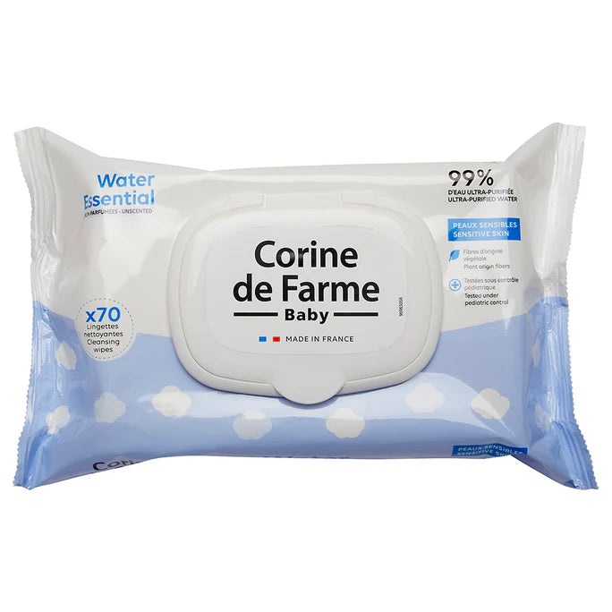 BABY WIPES WATER ESSENTIAL 70PCS