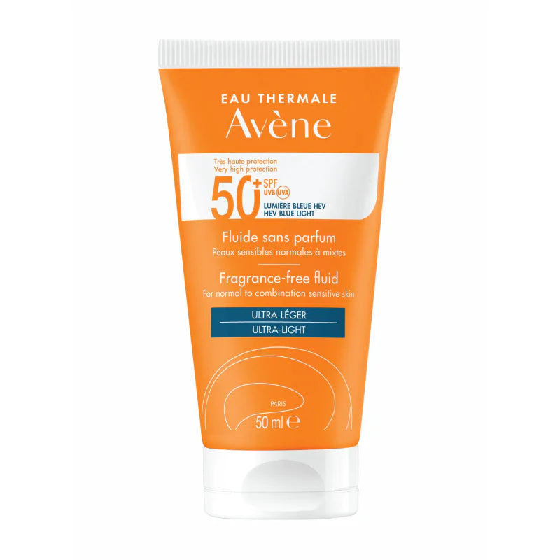 AVÈNE VERY HIGH PROTECTION SPF 50+ FRAGRANCE-FREE FLUID