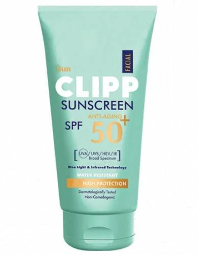 CLIPP SUNSCREEN FACIAL ANTI AGING SPF 50+