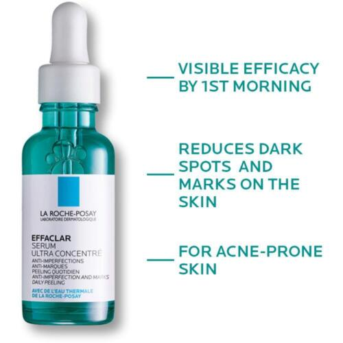 Effaclar Acne Serum with Salicylic Acid and Niacinamide for Oily and Acne Prone Skin