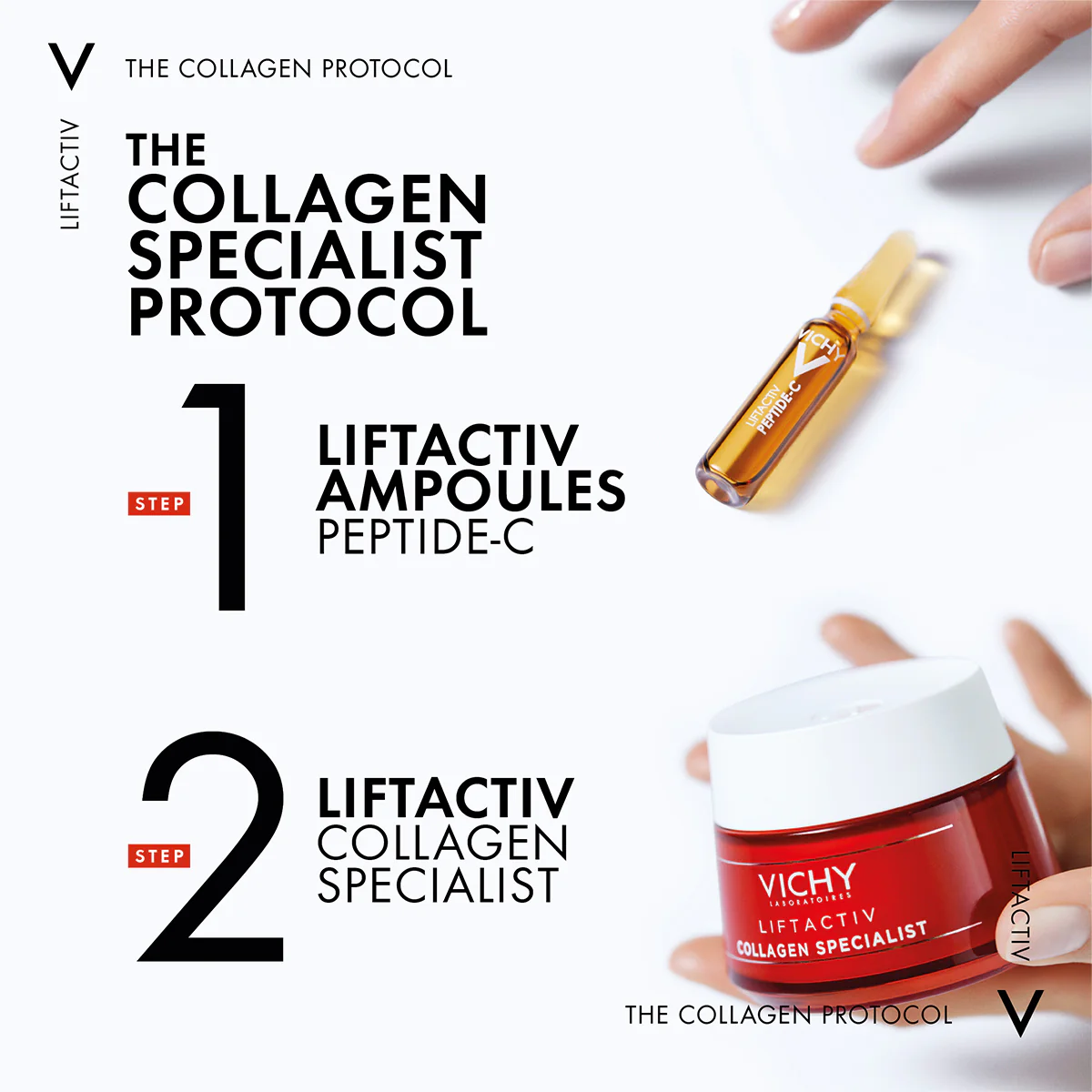 Vichy Liftactiv Collagen Specialist Day Cream Anti Aging Face Moisturizer