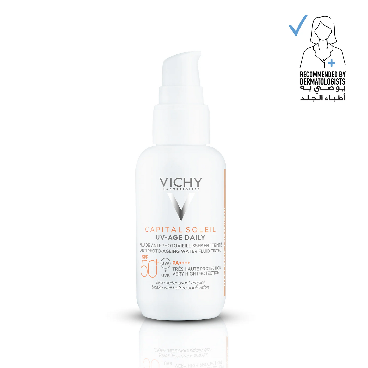 Vichy Capital Soleil UV - Age Tinted Anti Ageing Sunscreen SPF 50+ with Niacinamide