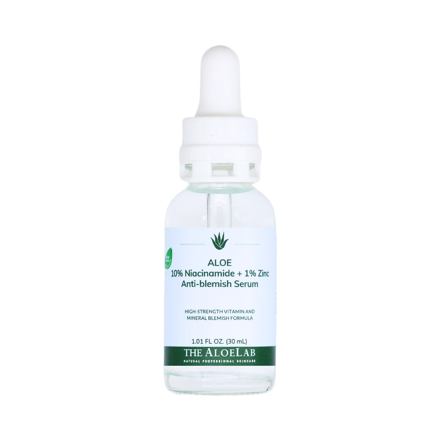 The Aloelab 10% NIACINAMIDE +1% ZINC ANTI-BLEMISH SERUM