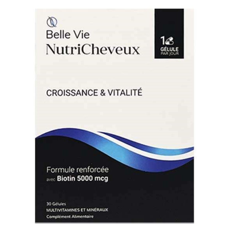 Belle Vie NutriCheveux Croissance & Vitalité 30 Capsules