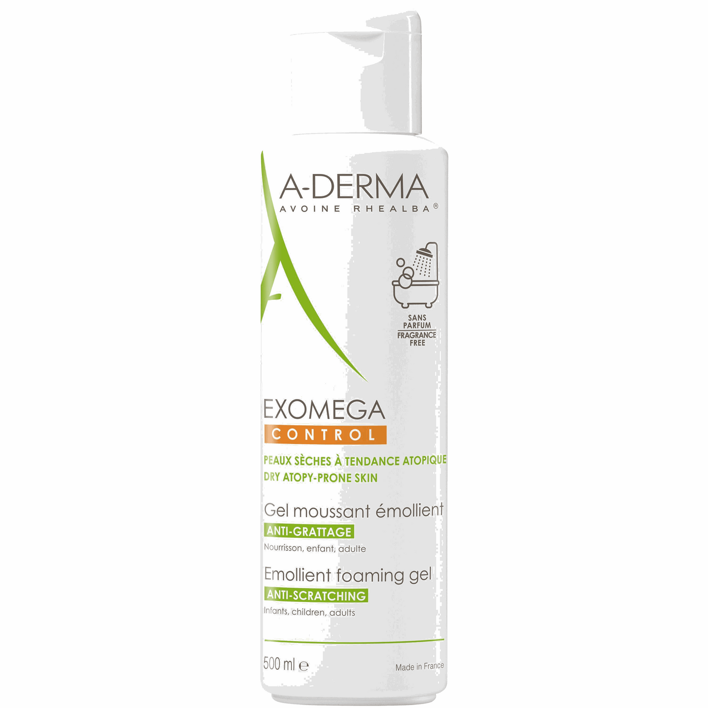 A-Derma Exomega Control Emollient Foaming Gel