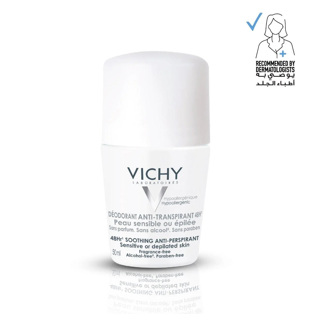 Vichy Deodorant anti-transp sensitive 48h