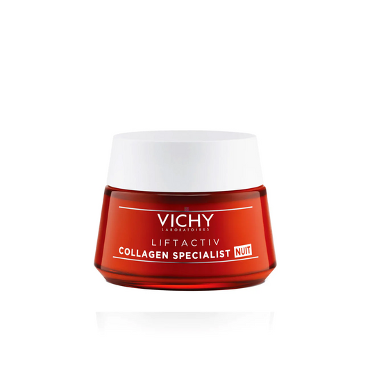 Vichy Liftactiv Collagen Specialist Night Cream Anti Aging Face Moisturizer