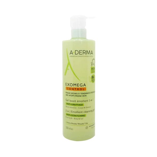 EMOLLIENT CLEANSING GEL HAIR AND BODY 2-IN-1 500 ML