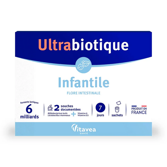 VITAVEA ULTRABIOTIQUE INFANTILE FLORE INTESTINALE 7 SACHETS