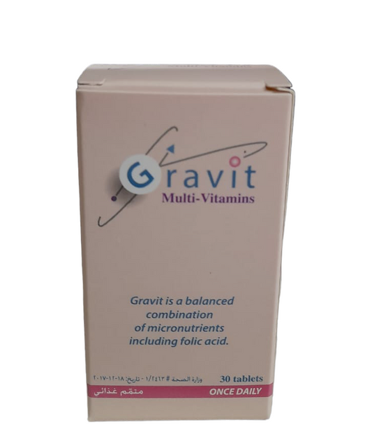 Gravit Multi-Vitamin 30 Tablets