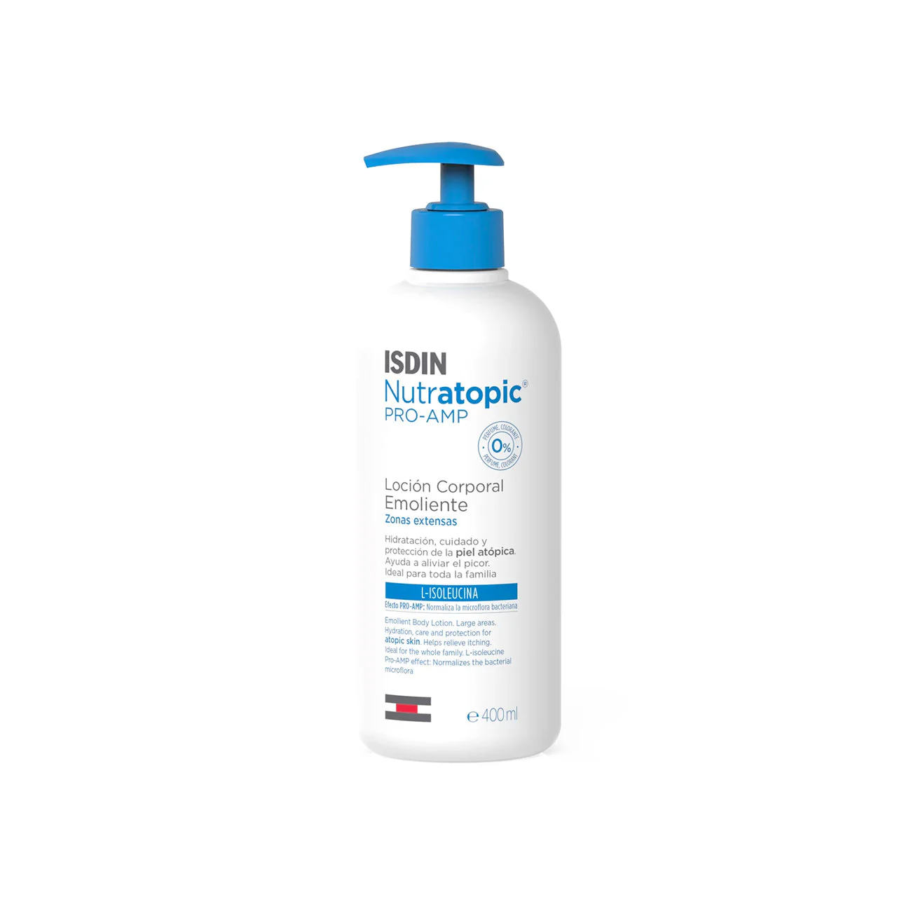 Isdin Nutratopic Emollient lotion Atopic skin 400ml