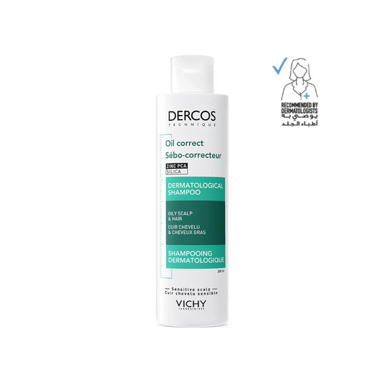 Vichy Dercos Oil Correct Shampoo For Oily Hair 200ml