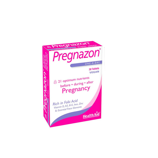 Health Aid Pregnazone Complete (Omega 3) Blister Pack 60 Capsules